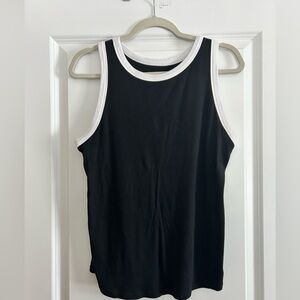 A New Day black and white tank